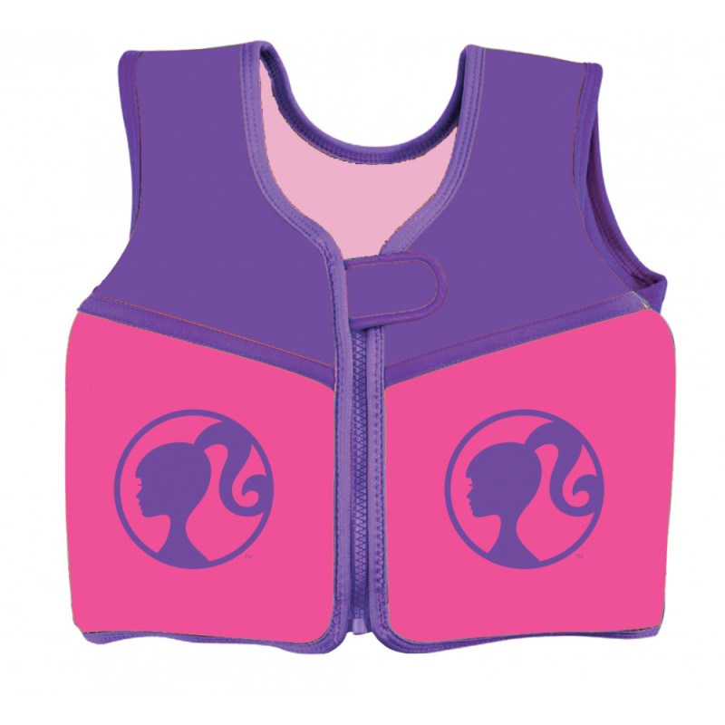 Gilet de sauvetage violet Barbie pour enfants