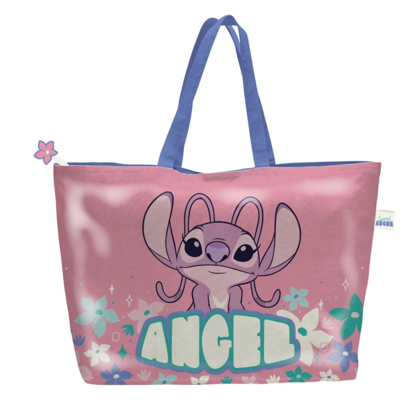 Sac de plage Disney Lilo et Stitch Angel 48 cm