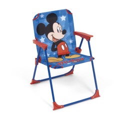 Chaise de camping pliante Disney Mickey 38x32x53 cm