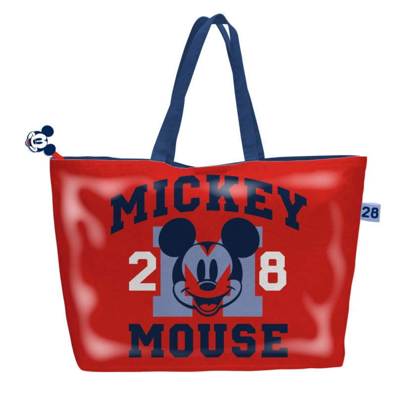 Sac de plage rétro Disney Mickey 48 cm