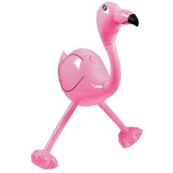 Animal gonflable flamant rose 50,8 cm