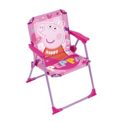 Chaise de camping pliante Peppa Pig Happy 38x32x53 cm