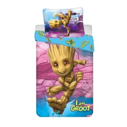 Guardians of the Galaxy  I am Groot I am Groot bedding set 140x200cm, 70x90 cm