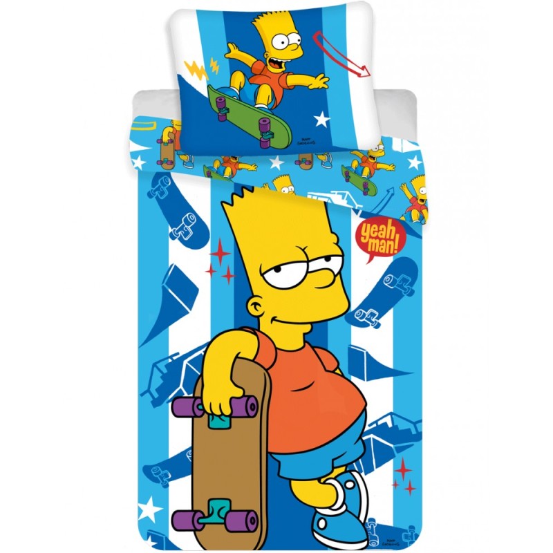 The Simpsons bed linen 140×200cm, 70×90 cm