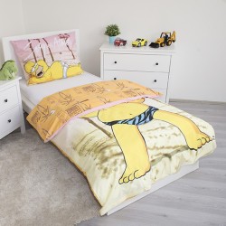 The Simpsons Beach bedding set 140×200cm, 70×90 cm