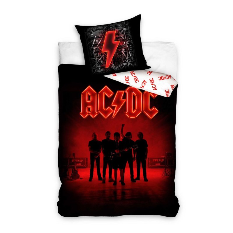 AC/DC bed linen cover 140×200cm, 70×90 cm