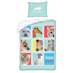 Animal Planet Too Cute bedding set 140×200cm, 70×90 cm