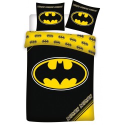 Batman bedding set Logo 140×200cm, 70×90 cm