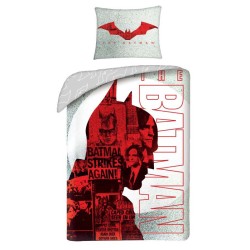 Batman Strikes bedding cover 140×200cm, 70×90 cm