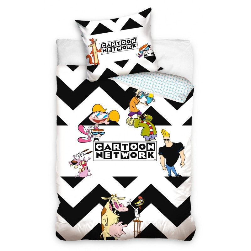 Cartoon Network bedding cover 140×200cm, 70×90 cm