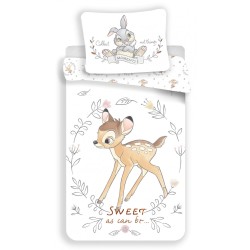 Disney Bambi bedding cover 140×200cm, 70×90 cm