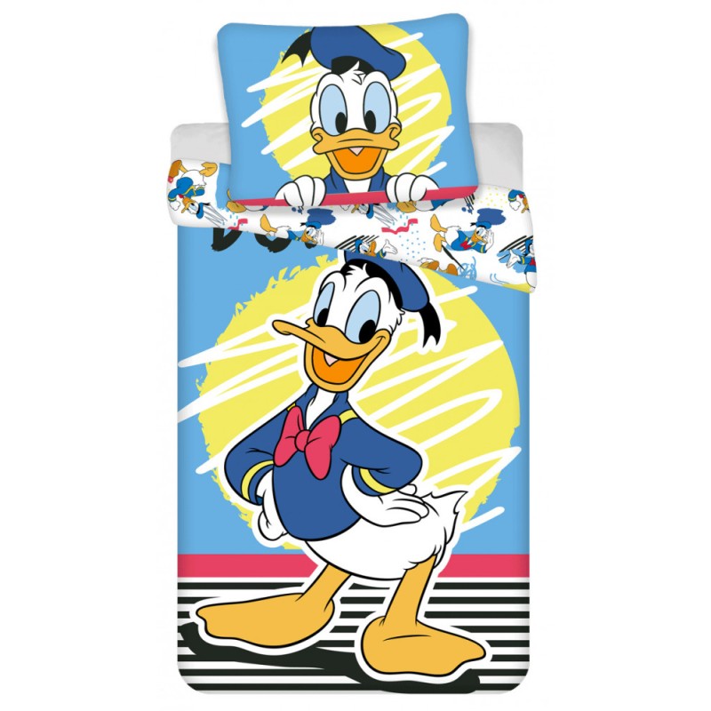 Housse de couette Disney Donald 140√ó200cm, 70√ó90 cm