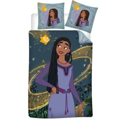 Housse de couette Disney Wish Serenity 140 à 200 cm, 65 à 65 cm