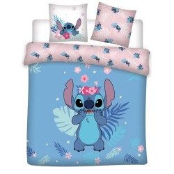 Housse de couette double Disney Lilo et Stitch Flowers 240×220 cm, 65x65 cm