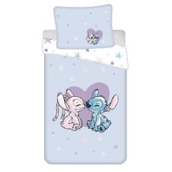 Disney Lilo and Stitch Heart bedding set 140×200cm, 70×90 cm