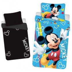 Disney Mickey  Glow in the Dark Bedding Set Blue 140×200cm, 70×90 cm