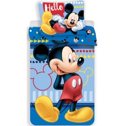 Disney Mickey  Hello Bedding Set 140×200cm, 70×90 cm