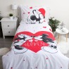 Disney Mickey  Minnie Love Bedding Set 140×200cm, 70×90 cm