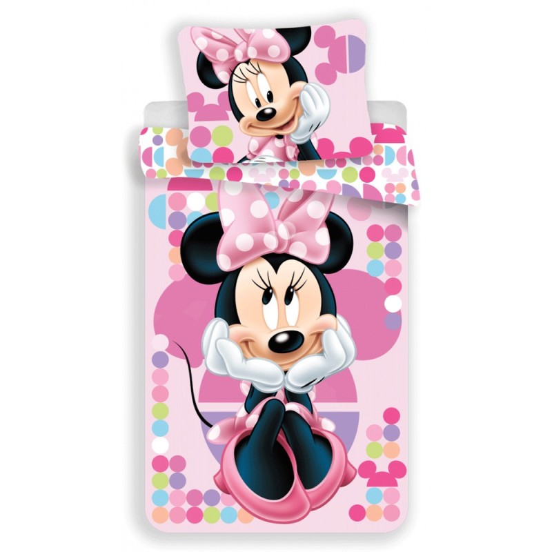 Disney Minnie Bettw√§sche 140√ó200cm, 70√ó90 cm Micro-faser