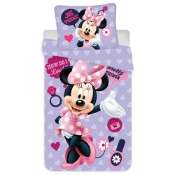 Disney Minnie  bedding set 140×200cm, 70×90 cm microfibre