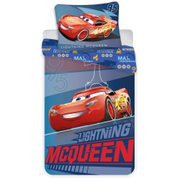 Disney Cars bedding cover 140×200cm, 70×90 cm microfibre