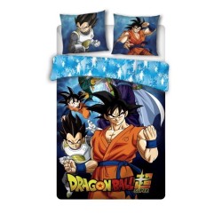 Parure de lit Dragon Ball Saiyan 140 x 200 cm, 65 x 65 cm