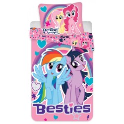 My Little Pony bedding set 140×200cm, 70×90 cm