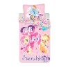 My Little Pony Friendship bedding set 140×200cm, 70×90 cm