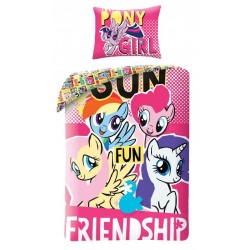 My Little Pony Fun bedding set 140×200cm, 70×90 cm