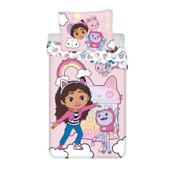 Gabby's Dollhouse Dreamland bedding set 140×200cm, 70×90 cm