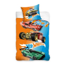 Hot Wheels bed linen set 140×200 cm, 70x90 cm