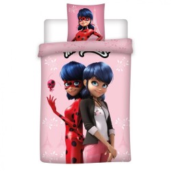 Miraculous Ladybug Both Worlds bedding set 140×200cm, 63×63 cm microfibre