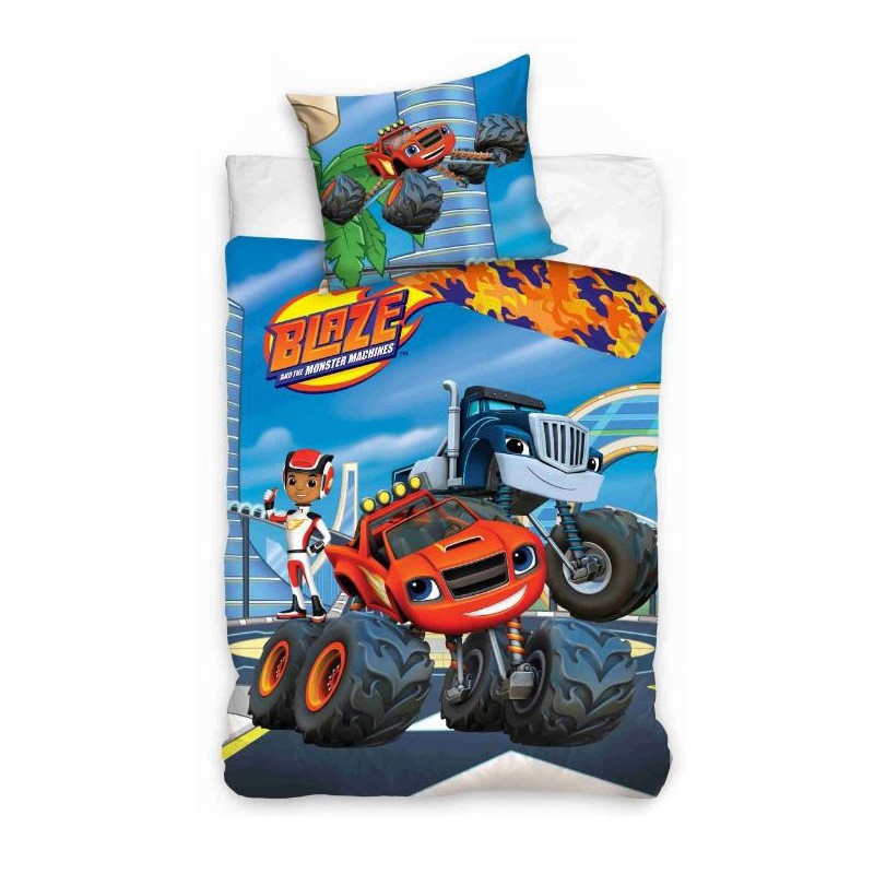 Blaze Monster Machine bedding set 140×200cm, 70×90 cm