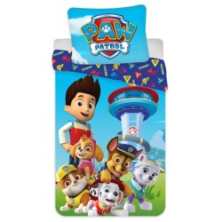 Paw Patrol bedding cover 135×200cm, 80×80 cm