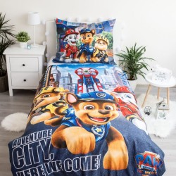 Paw Patrol bedding set 140×200cm, 70×90 cm microfibre