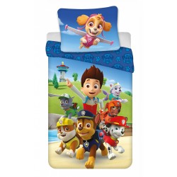 Paw Patrol bedding set 140x200cm, 70x90 cm microfibre