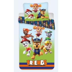 Paw Patrol bedding cover 135×200cm, 80×80 cm