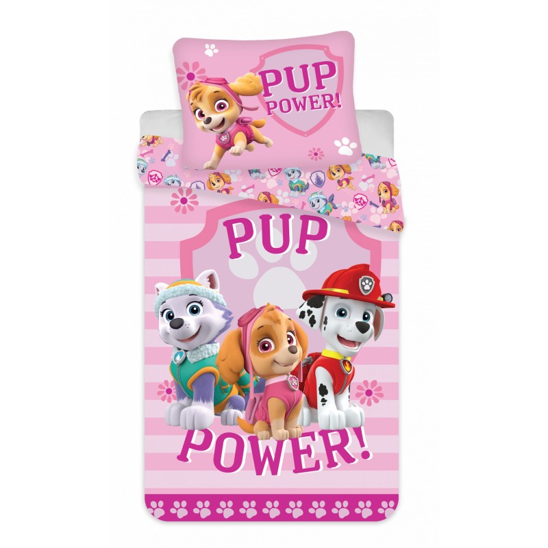 Paw Patrol bedding set 140×200cm, 70×90 cm microfibre