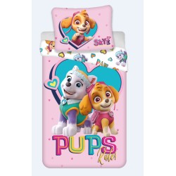 Parure de lit Paw Patrol Pups Rule 140x200cm, 70x90 cm