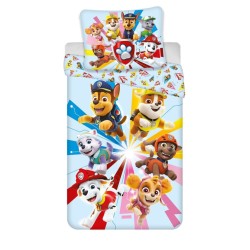 Parure de lit Paw Patrol Rescue 140√ó200 cm, 63√ó63 cm Microfibre