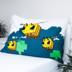 Minecraft Explore Overworld Bedding Set 140×200cm, 70×90 cm