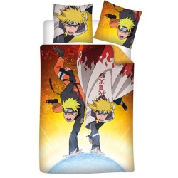 Parure de lit Naruto Minato 140 x 200 cm, 63 x 63 cm Microfibre