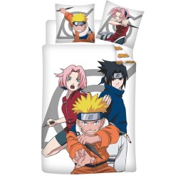 Naruto Ninja Lit 140√ó200cm, 65√ó65 cm