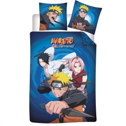 Naruto Team 7's Power Bettwäsche 140√ó200cm, 65√ó65 cm