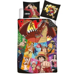 One Piece Bedding Set 140×200cm, 63×63 cm Microfibre