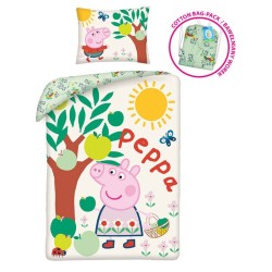 Peppa Pig Tree bedding cover 140×200cm, 70×90 cm