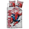 Spiderman Downtown bedding cover 140×200cm, 65x65 cm