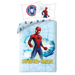 Spiderman Light Blue Lit 140-200 cm, 70-90 cm