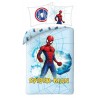 Spiderman Light Blue Lit 140-200 cm, 70-90 cm