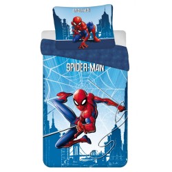 Spiderman Skyline Lit 140-200 cm, 70-90 cm